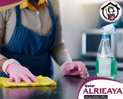 Faster Hiring Than New Overseas Recruitment 051898847 Al Riaya Reliable housemaid cleaning support from Al-Riayah in Qatar.